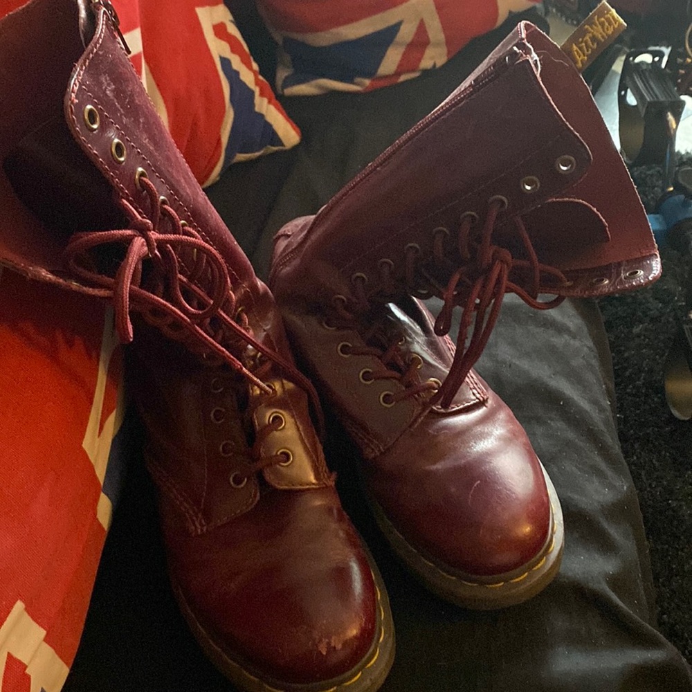 Oxblood Dr Martens